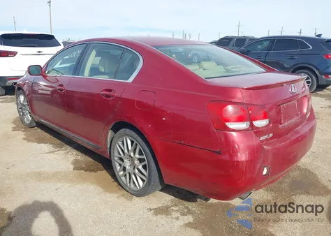 2006 Lexus Gs 430 from USA, damaged, VIN JTHBN96S865003522